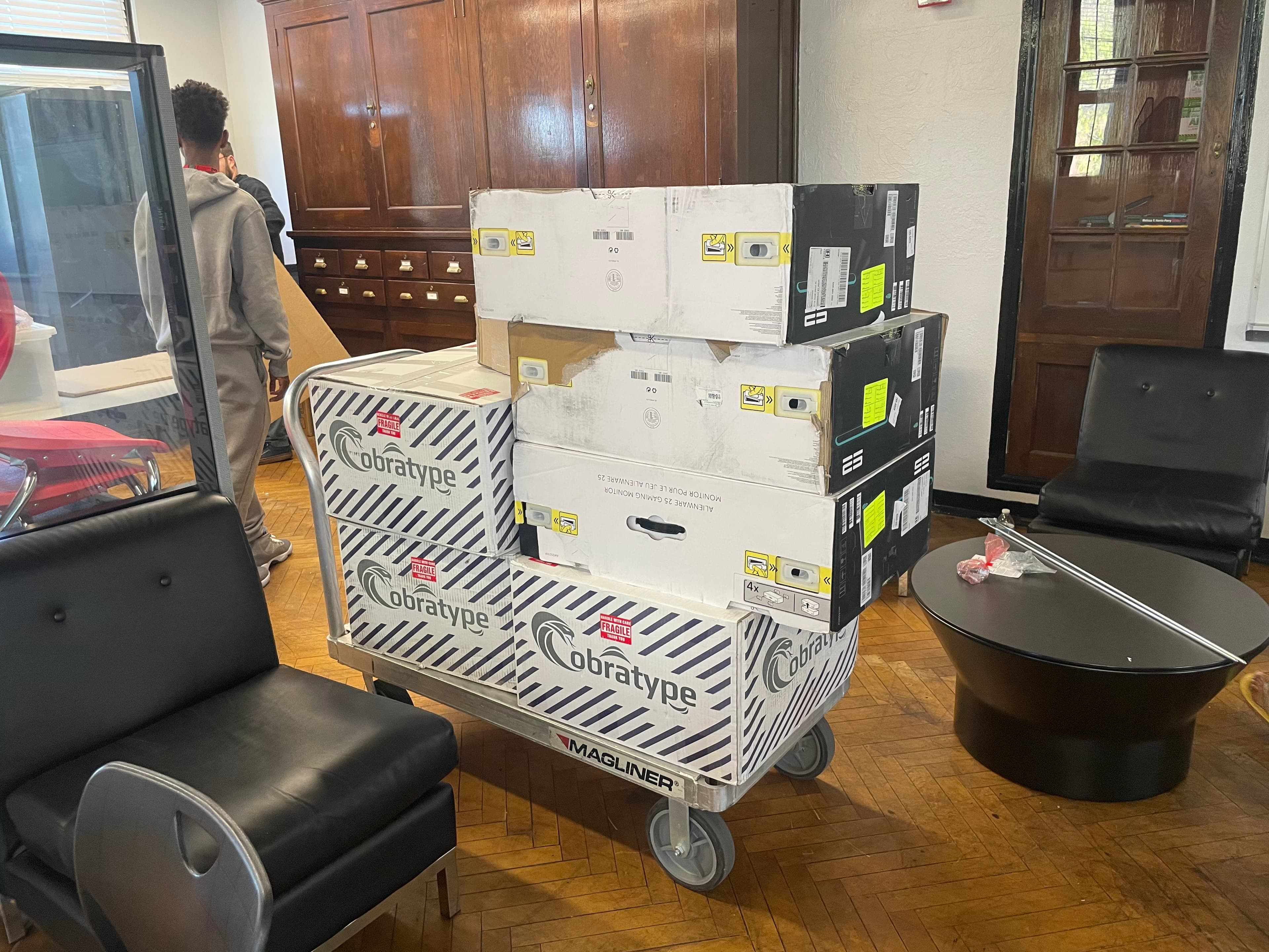 duPont Manual Esports - Temporary room for equipment setup